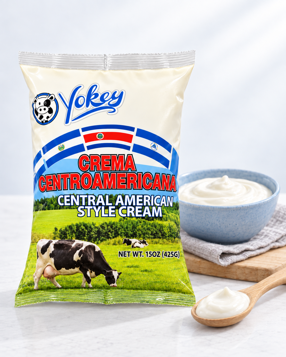 Yokey Central American style cream pouch, 15-ounce package